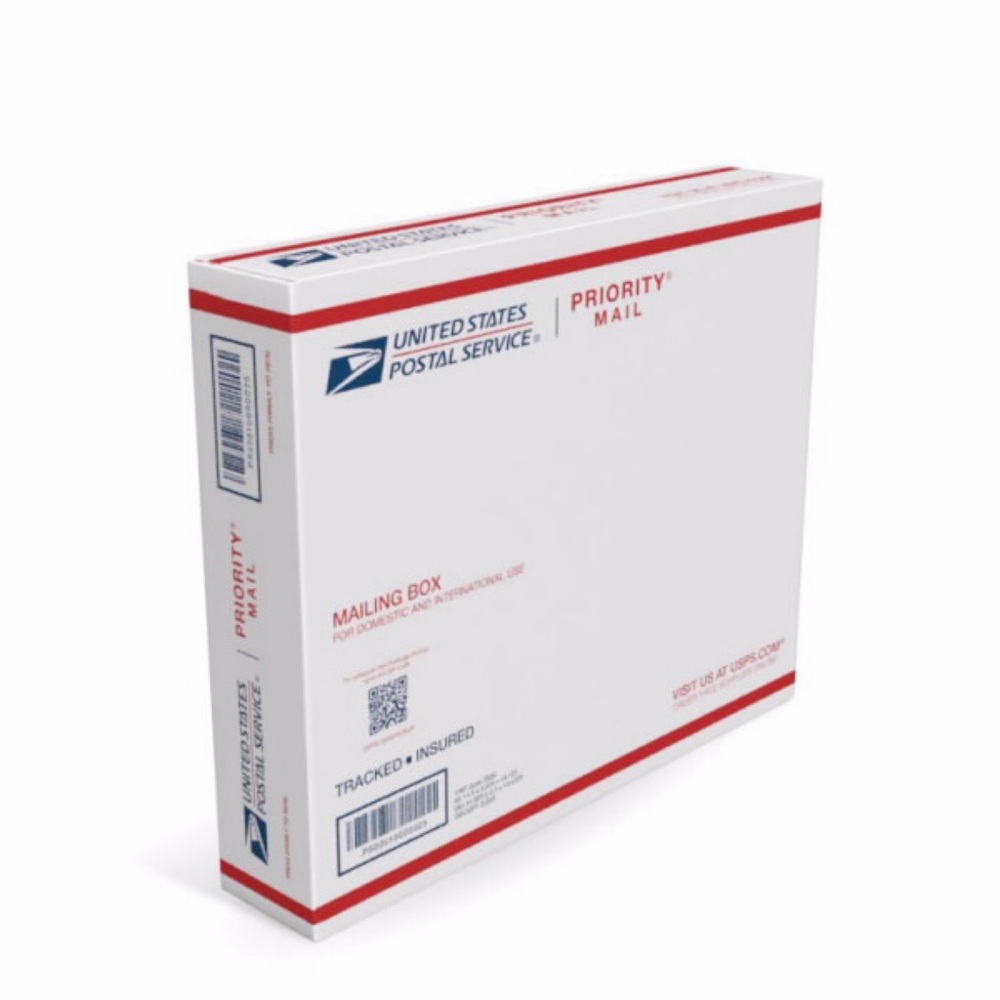 Shipping label for over 5 lbs